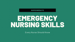 emergency nurse
