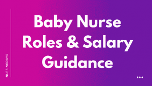 baby nurse responsibilities